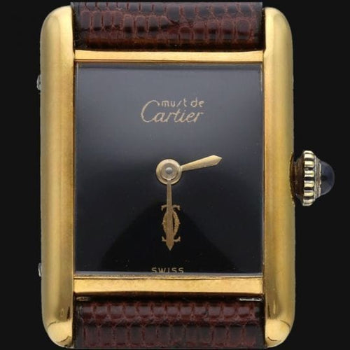 Montre Cartier Montre Tank Vermeil 58 Facettes MT42244