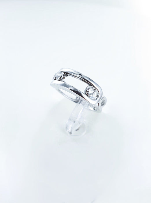 MESSIKA - Anillo Move Classique 3 diamantes