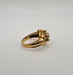 Bague 54 Bague or rose sertie d’un diamant ancien 58 Facettes