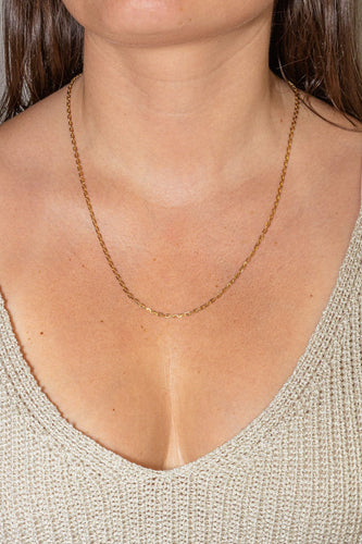 Collier Collier Maille forçat Or jaune 58 Facettes 4036415CN