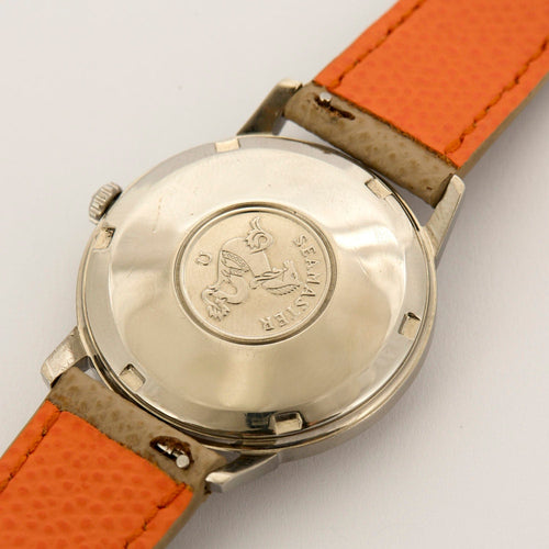 Montre OMEGA - Montre en acier modèle Seamaster automatique cadran silver 58 Facettes