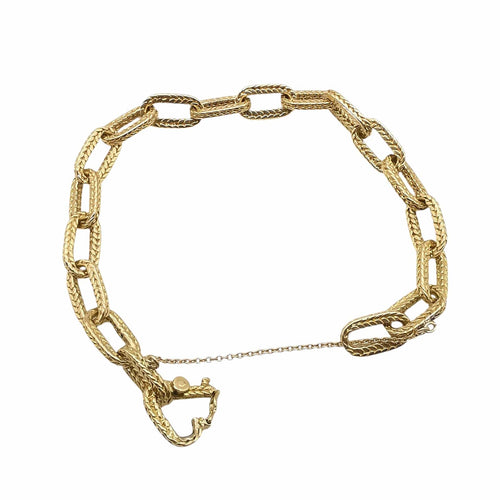 Bracelet Bracelet en or jaune 18 carats 58 Facettes