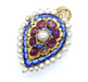 Pendentif Pendentif or jaune perles 58 Facettes