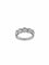 Bague 51.9 Bague en or blanc des diamants naturels 58 Facettes