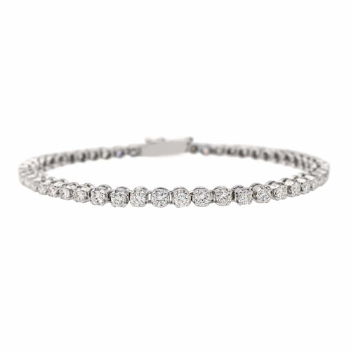 Bracelet Bracelet Rivière Or blanc Diamant 58 Facettes 3394074CN