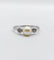 Bague 51 Bague art déco or blanc perle et diamants 58 Facettes A05571