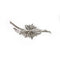 Broche Broche florale - Or blanc & Diamants 58 Facettes 250417R