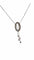 Collier Collier en or blanc et diamants signé Dalumi 58 Facettes