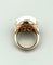 Bague 60 CHIMENTO. Bague en or rose, agate blanche et diamants 58 Facettes