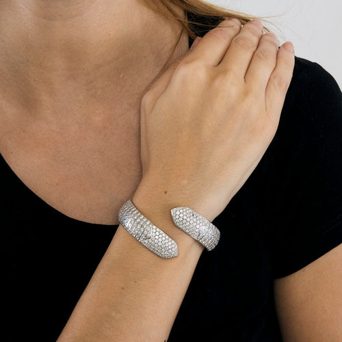 Bracelet CHAUMET- Bracelet Plume 58 Facettes