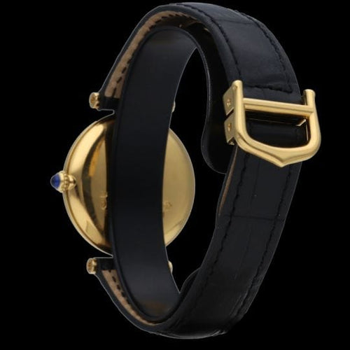 Montre Cartier Montre Must De Cartier Vermeil 58 Facettes MT41220