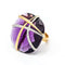Bague 55.5 Bague bicolore, design italien. Neuve. 58 Facettes D359741LF