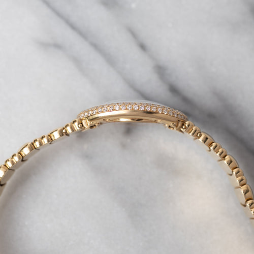 CARTIER - Baignoire Small, or jaune et diamants 58 Facettes 392