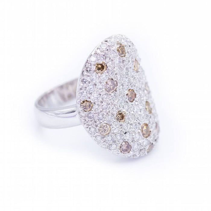 Bague 54 Bague ALEGORIA en or blanc et diamants 58 Facettes N102894