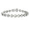 Bracelet Bracelet articulé or blanc et diamants 58 Facettes B250237