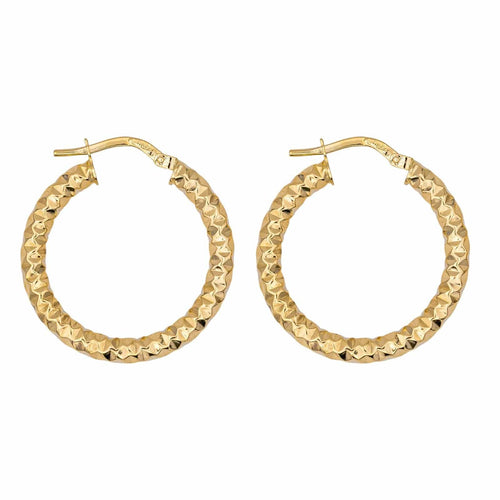 Boucles d'oreilles Boucles d'oreilles Créoles Or jaune 58 Facettes 3824439CN