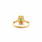 Bague 55 Bague ancienne or jaune émeraude et diamants 58 Facettes