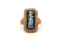 Bague 51 Bague Napoléon III en or jaune, sertie d'un camée et de perles 58 Facettes 19138