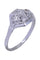 Bague 55 BAGUE ART DÉCO DIAMANT 58 Facettes 086181
