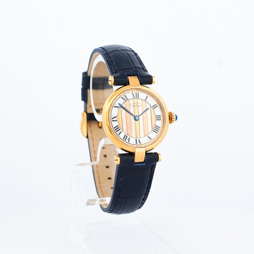 Montre CARTIER - Montre Must Vendôme - trinity dial - SM 58 Facettes