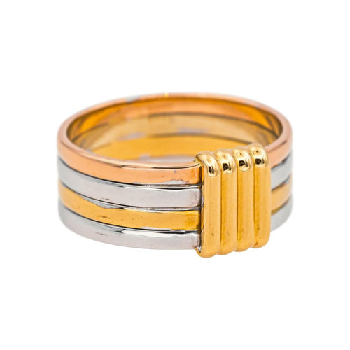 Bague 54 Mauboussin Bague   Or jaune, Or blanc, Or rose 58 Facettes 4342802RV