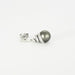 Boucles d'oreilles Paire de boucles d'oreilles or blanc perle et diamants 58 Facettes 2023633