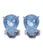 18K White Gold Earrings Blue Topaz 58 Facettes BO210743/CIELBLEU/PHOTO