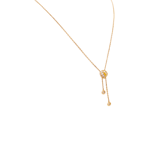 Collier Collier Chaumet, modèle "Lien séduction" en or rose et diamants. 58 Facettes 34868