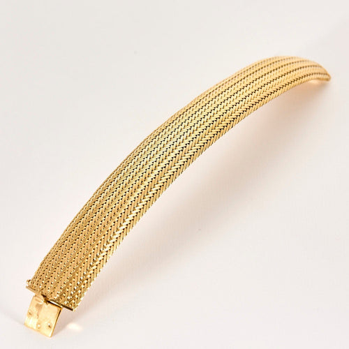 Bracelet Bracelet ruban en or jaune 58 Facettes PER1653