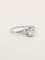 Bague 57.5 Bague solitaire or blanc diamant 0,70 ct 58 Facettes 1196