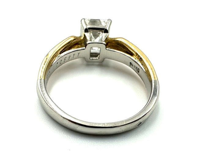 Bague CARTIER. Bague Solitaire Diamant 2.15ct D VS2 58 Facettes