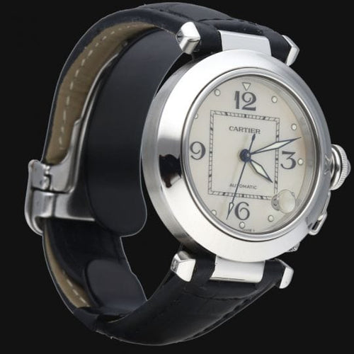 Montre Cartier Montre Pasha C 35Mm Nacre Automatique 58 Facettes MT41547