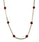 Collier Collier en or jaune avec coraux sanguins 58 Facettes 2409018