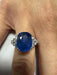 Bague 54 Bague saphir birman 6.78cts 12 diamants 58 Facettes 215733