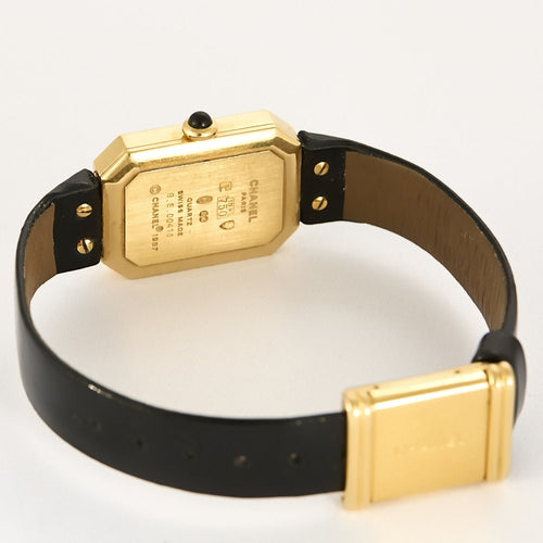 Montre CHANEL - Montre Première Or jaune & cuir vernis 58 Facettes