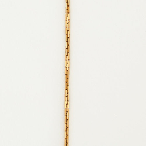 Collier Collier or jaune maille forçat 58 Facettes LP668