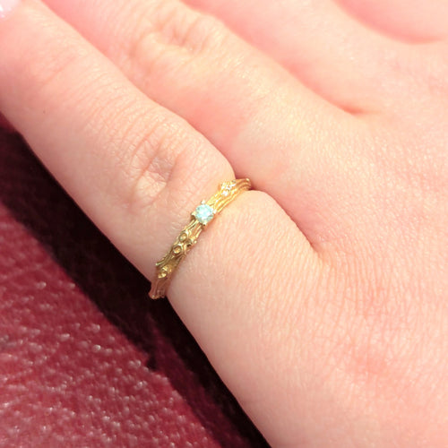 Bague 52 MAUBOUSSIN - Bague or rose et diamant 58 Facettes 30089