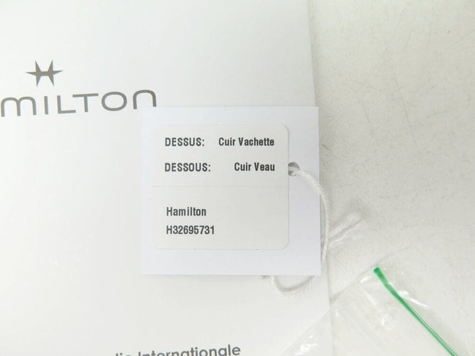 Montre montre HAMILTON jazzmaster gmt h32695731 40mm automatique boite 58 Facettes 266765