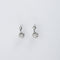 Boucles d'oreilles Dormeuses Diamants Or Blanc 58 Facettes