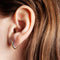 Boucles d'oreilles BOUCLES D’OREILLES TRILOGIE 2 OR ET DIAMANTS 58 Facettes RÉF 7070/15