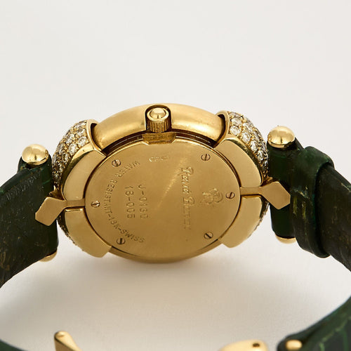 Montre BOIVIN - Chrysalide - Montre en or jaune, diamants à boitier rond et à mouvement quartz 58 Facettes B250529