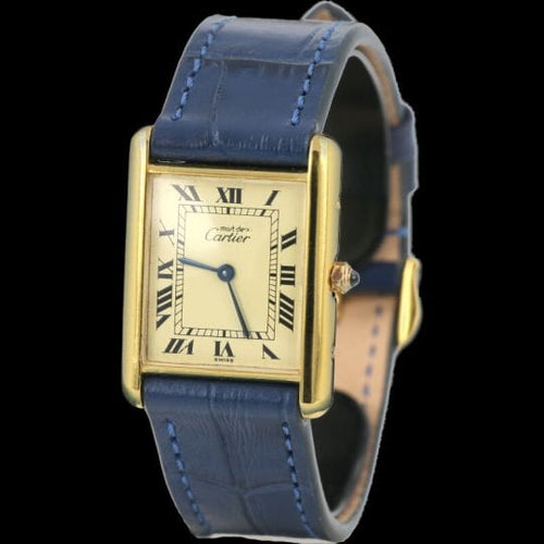 Montre Cartier Montre Tank Vermeil 58 Facettes MT42215
