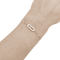 Bracelet Bracelet Messika, "Move Uno", or blanc et diamants. 58 Facettes 34539