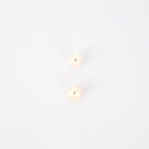 Boucles d'oreilles Paire de puces d'oreilles perles Akoya 58 Facettes