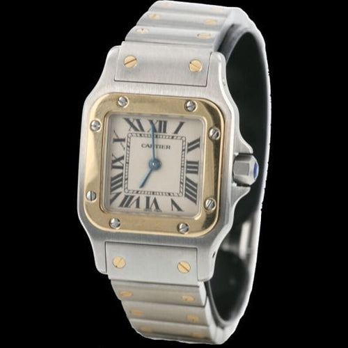 Montre Cartier Montre Santos De Cartier Galbee 58 Facettes MT42458