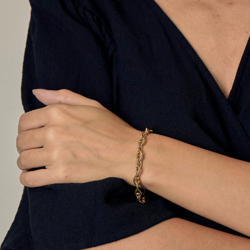 Bracelet Bracelet en or jaune 58 Facettes TAR1362