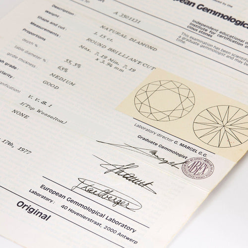 Bague 52.5 Bague en Or blanc 18k Diamant 1.15ct 58 Facettes 230338