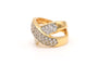 Bague 51 Bague contemporaine or jaune, diamants 58 Facettes 22456