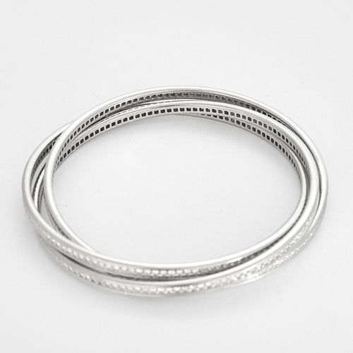 Bracelet CARTIER - Bracelet Trinity en or blanc et diamants 58 Facettes