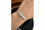 Bracelet Bracelet en or blanc avec perles et diamants 58 Facettes 10232